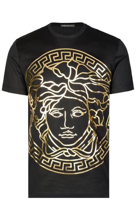 t-shirt versace medusa uomo|versace t shirt medusa head.